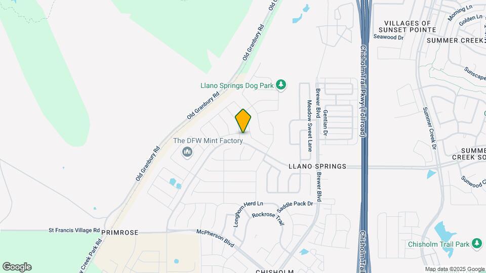 8445 Fawn Creek Dr Map and Location Details