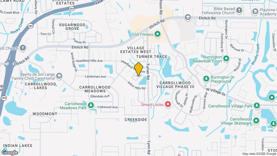 4910 Hi Vista Cir Map and Location Details