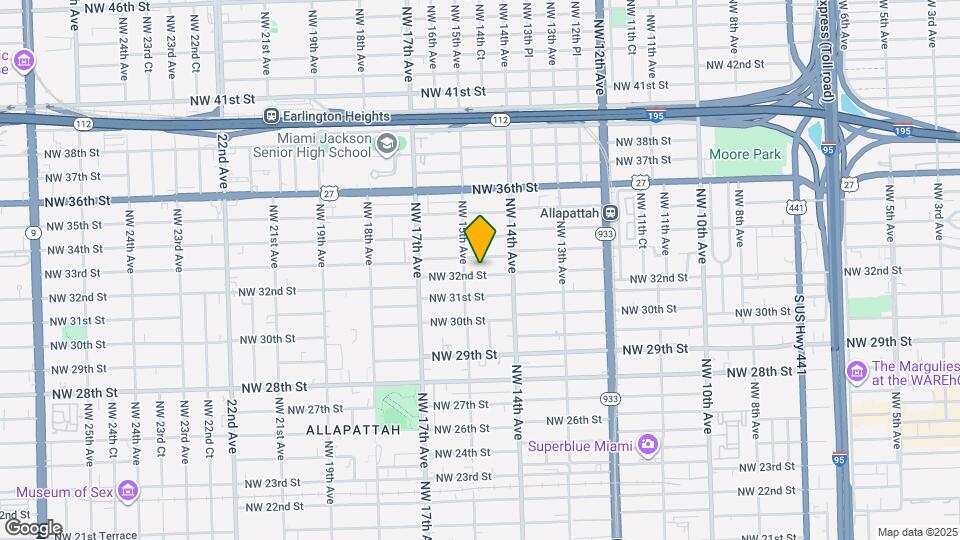 1465 NW 32nd St Mapa y Detalles de la Ubicación