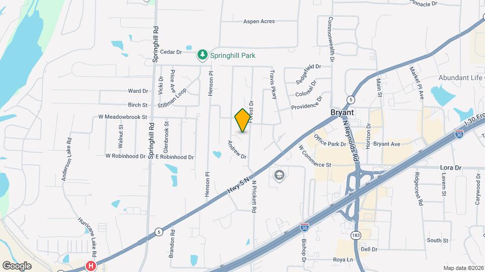 1612 Waldron Cove Map and Location Details