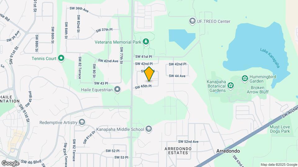 7222 SW 45th Pl Map and Location Details