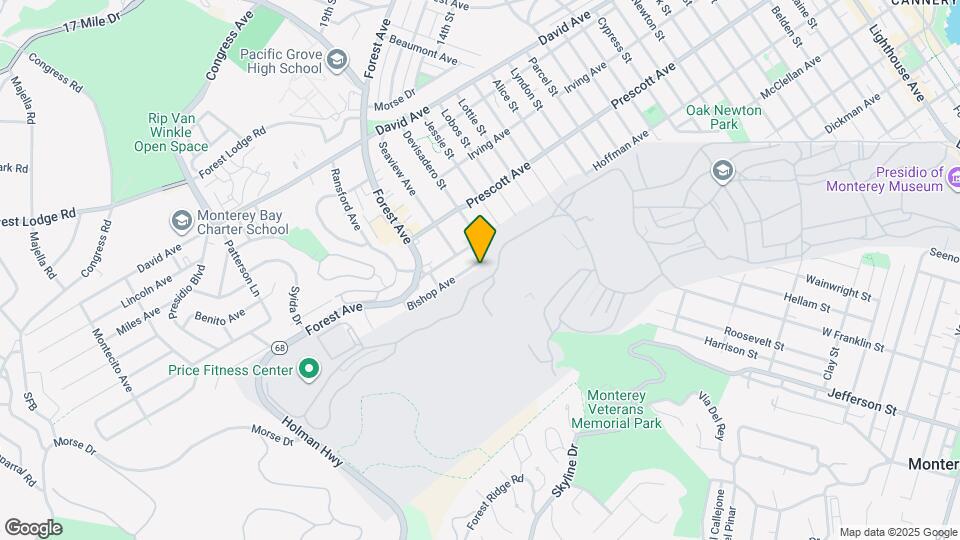 307 Bishop Ave Map and Location Details