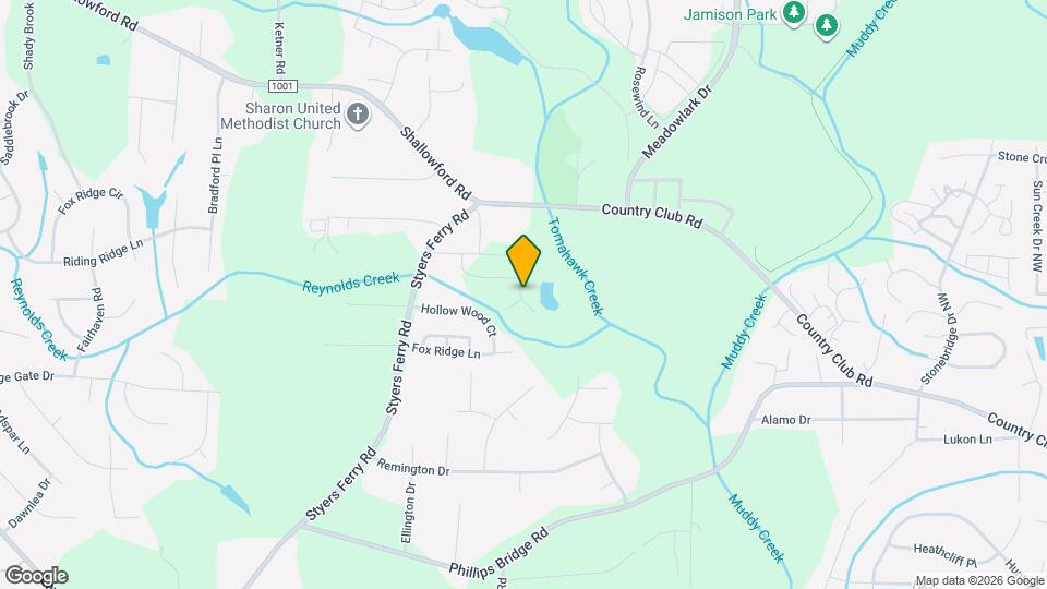 5615 Hydrangea St Map and Location Details