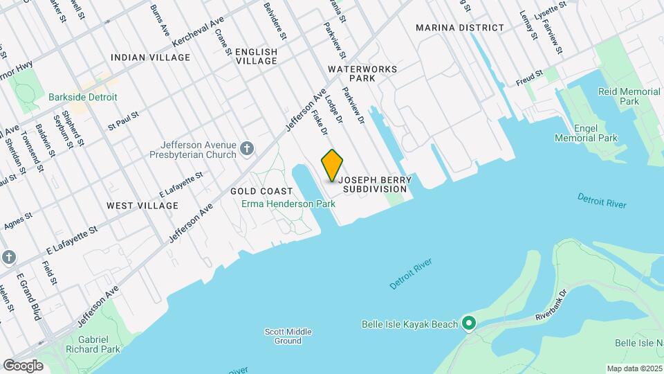 River House Co-Op Apartments Map and Location Details