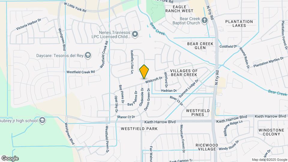 21610 Wildcroft Dr Map and Location Details