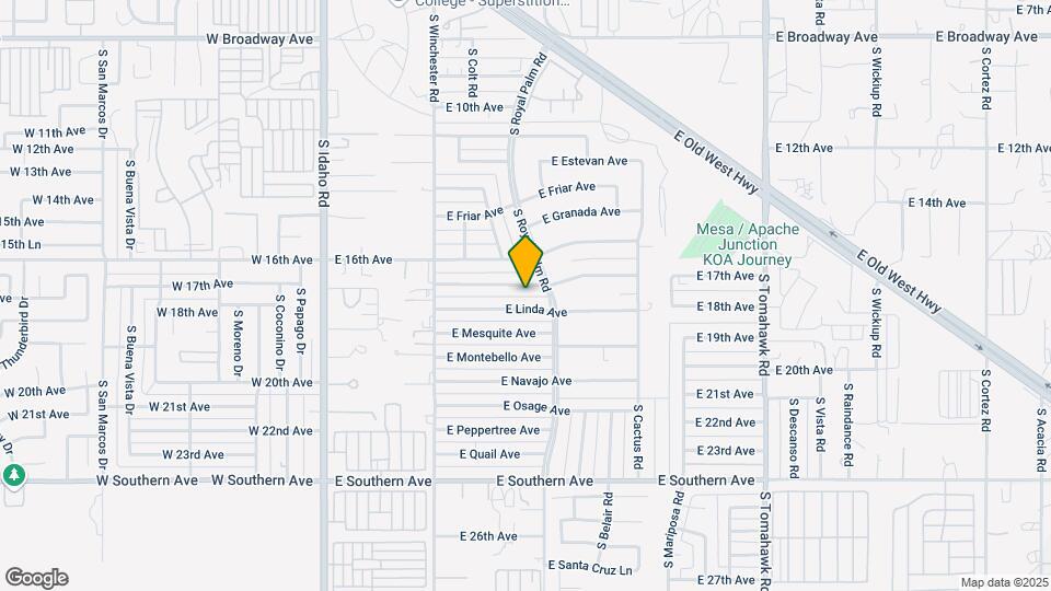 705 E Kachina Ave Map and Location Details