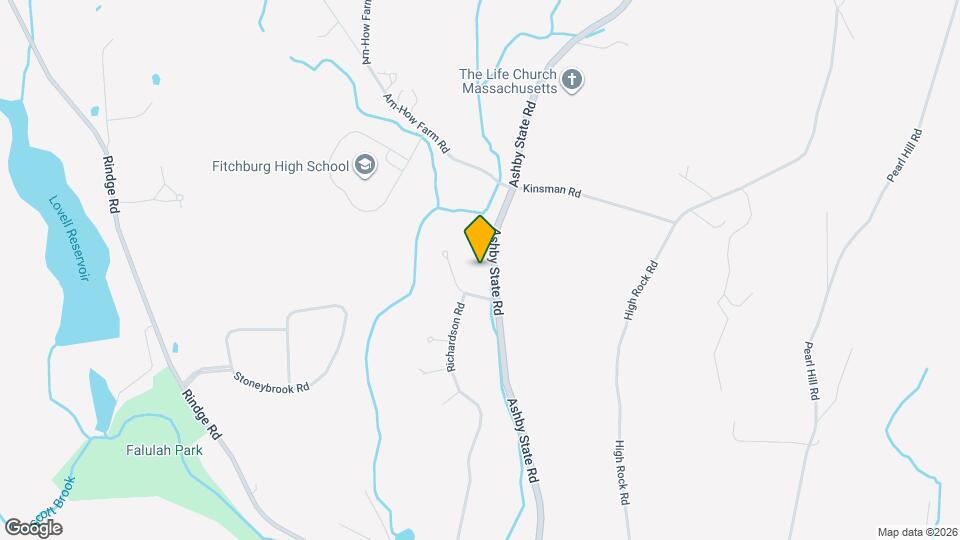 590 Ashby State Rd Map and Location Details