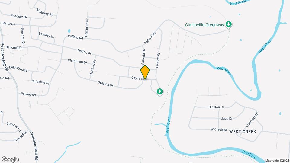 732 Overton Dr Map and Location Details