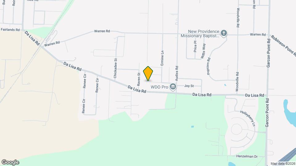 6607 Woodbury Forest Dr Map and Location Details