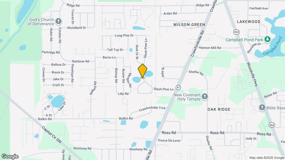 4332 Slash Pine Ln Map and Location Details