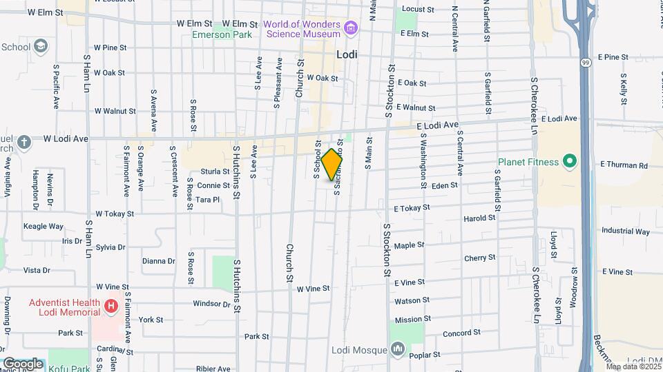 439 S Sacramento St Map and Location Details