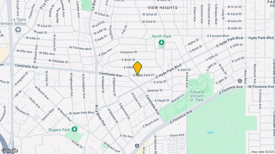 524 Hyde Park Pl Map and Location Details