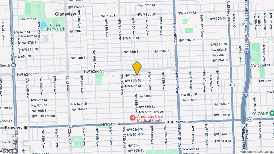 6091 NW 15th Ave Mapa y Detalles de la Ubicación