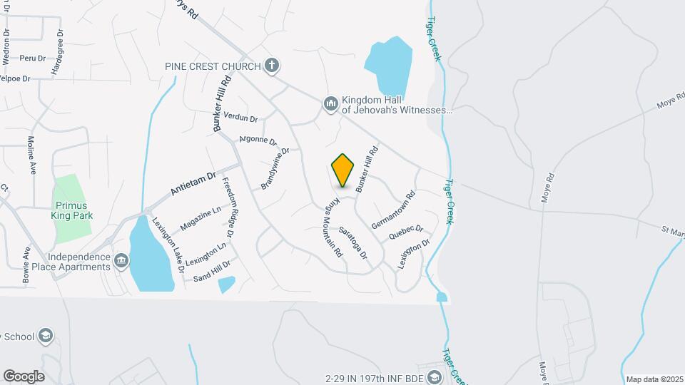 1246 Kings Mountain Ct Map and Location Details
