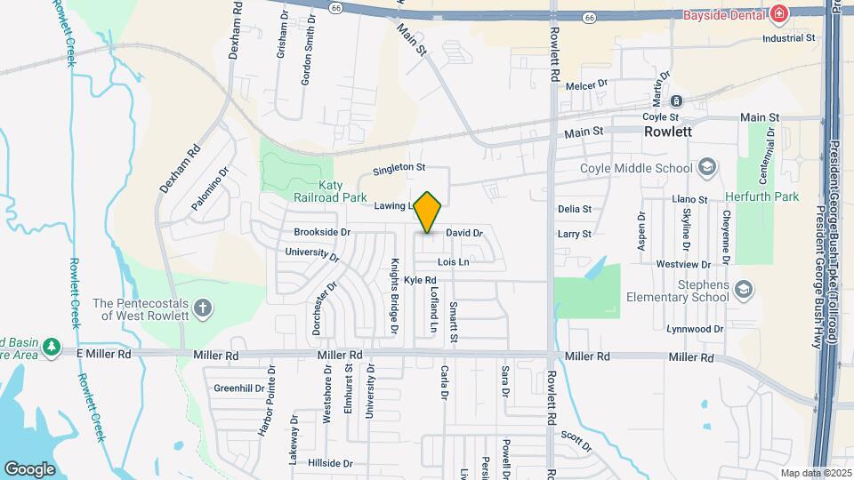 4013 David Cir Map and Location Details