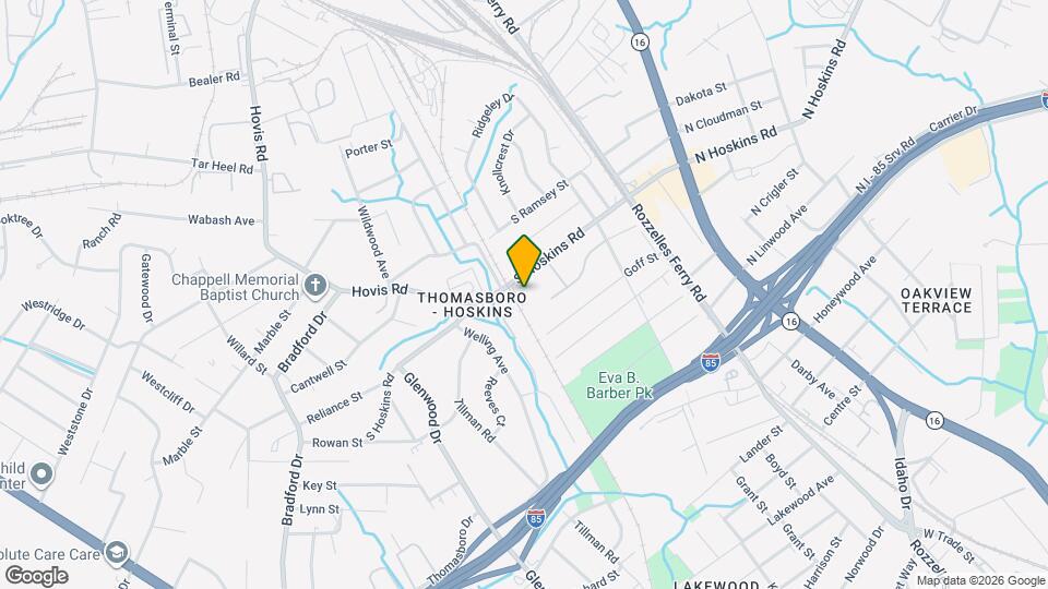 223 Hoskins Ave Dr Map and Location Details