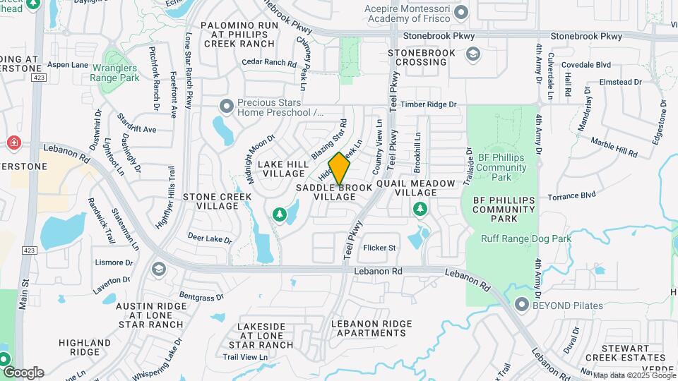 2157 Fox Crossing Ln Map and Location Details