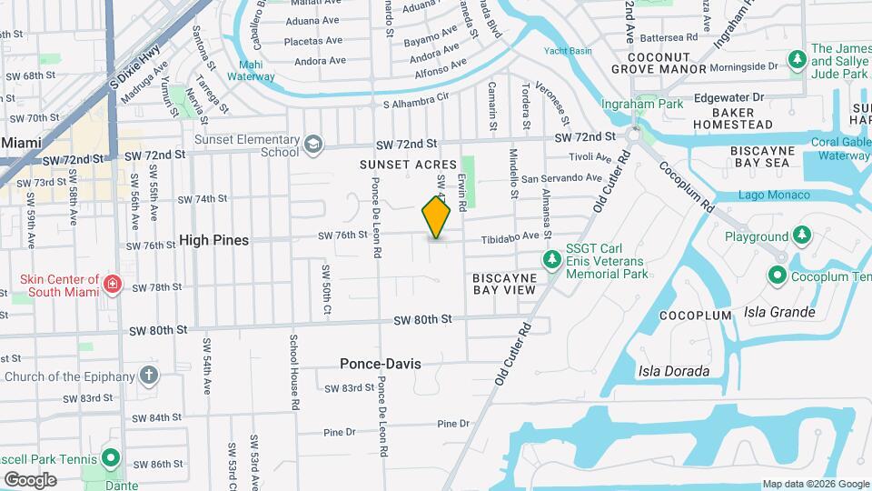 4760 SW 76th Terrace Map and Location Details