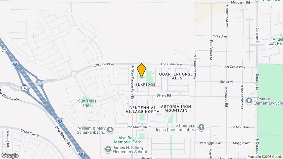 9729 Red Horse St Map and Location Details