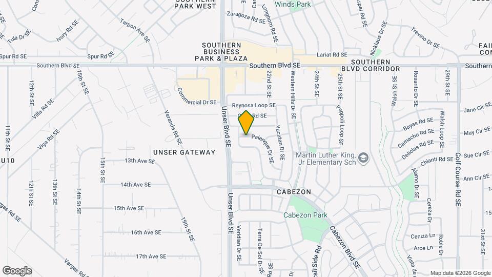 2020 Palenque Dr SE Map and Location Details