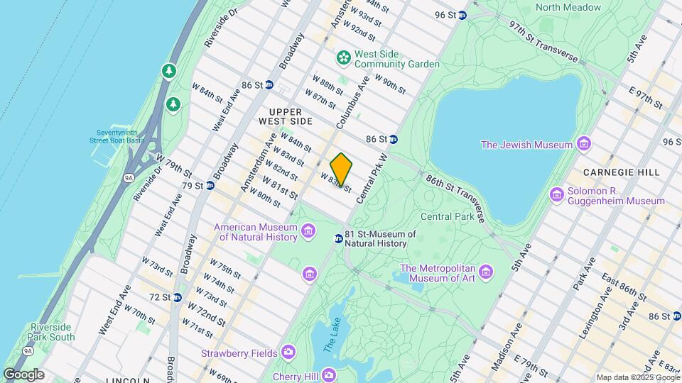 26 W 83rd St Mapa y Detalles de la Ubicación