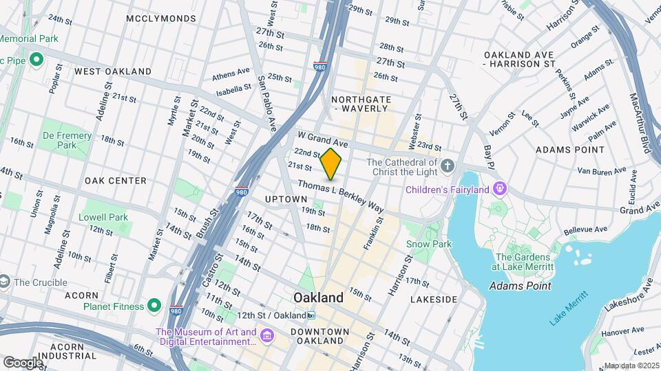 528 Thomas L Berkley Way Mapa y Detalles de la Ubicación