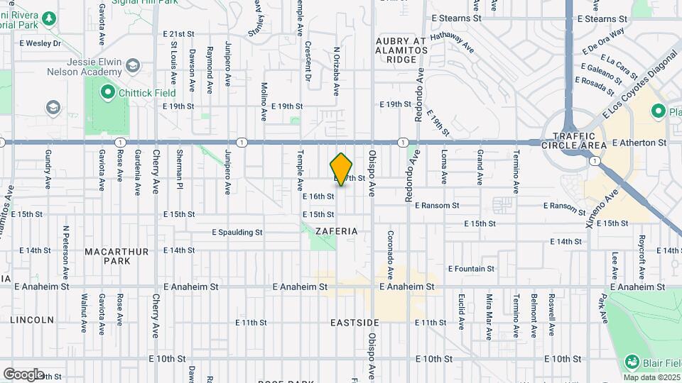 1604-1610 Orizaba Ave Map and Location Details