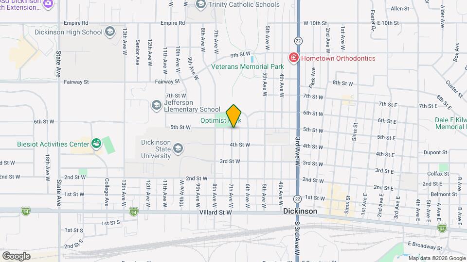 643 5th St W Map and Location Details
