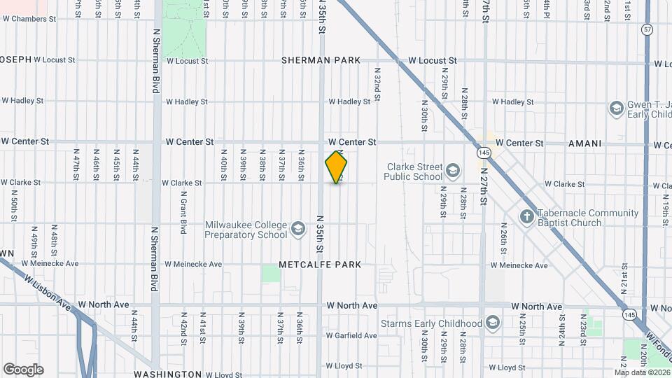 2571 N 34th St Map and Location Details