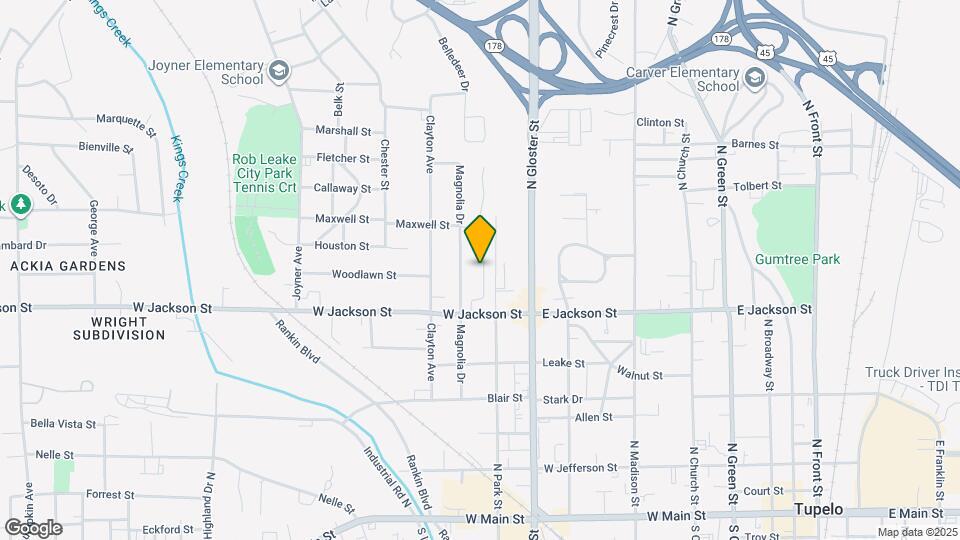 617 Hibner St Map and Location Details