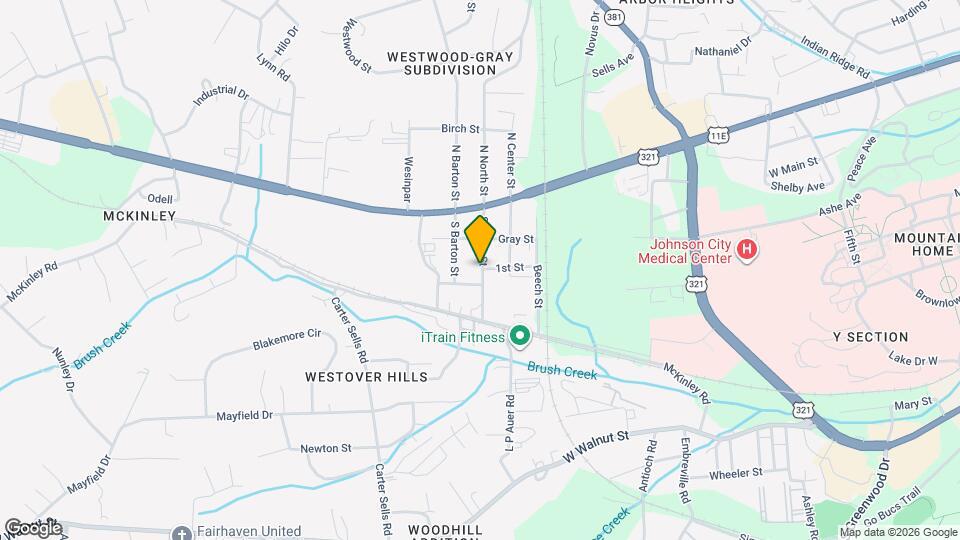 207 S North St Map and Location Details