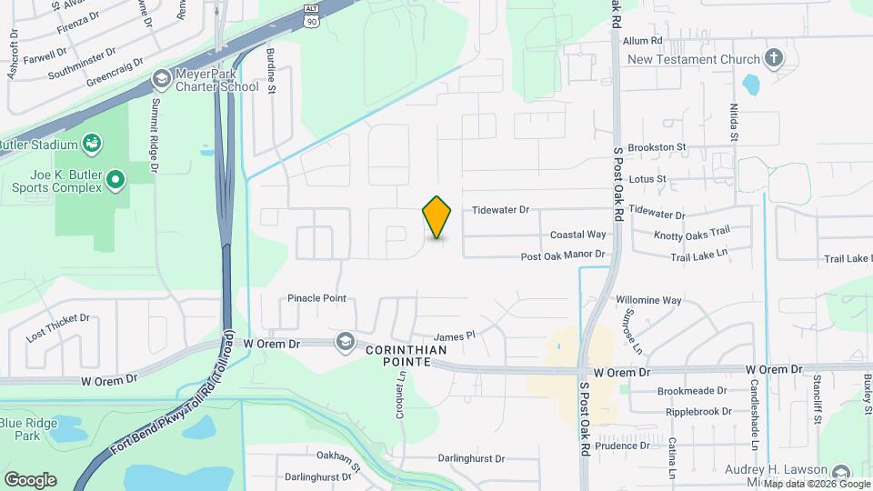 13118 Willow Landing Ln Map and Location Details