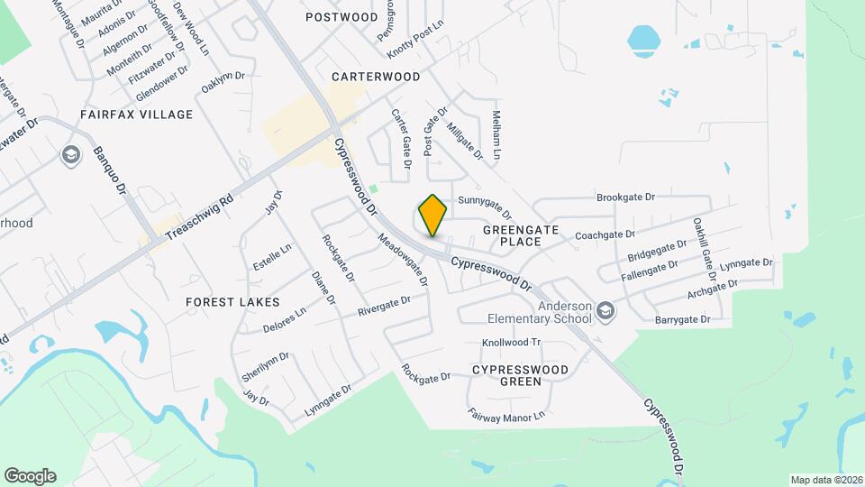 5722 Yorkgate Dr Map and Location Details