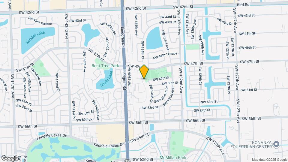 4809 SW 135th Ct Map and Location Details