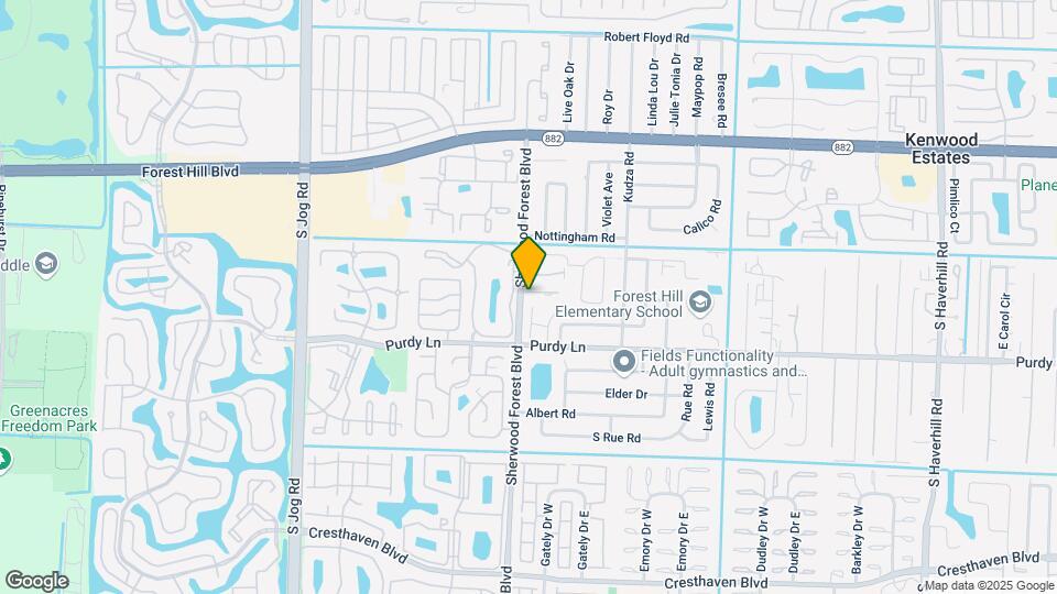 2148 Sherwood Forest Blvd Mapa y Detalles de la Ubicación