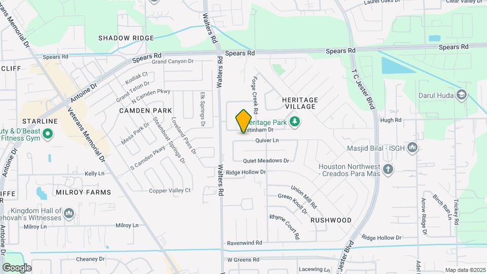 2718 Quiver Ln Map and Location Details