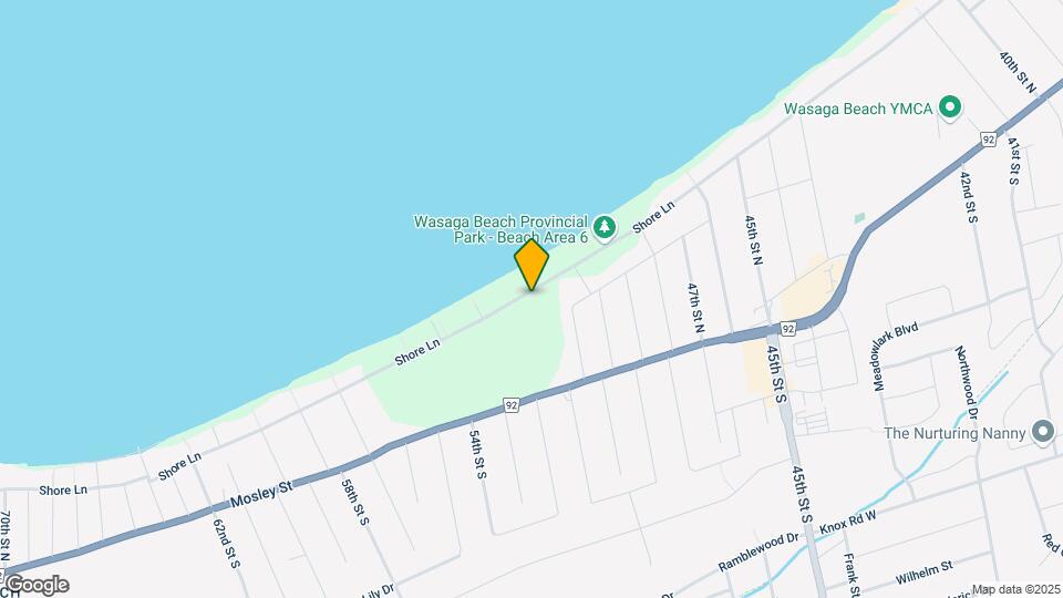 1497 Shore Ln Map and Location Details