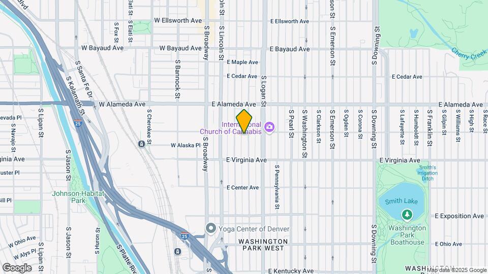 403 S Grant St Map and Location Details