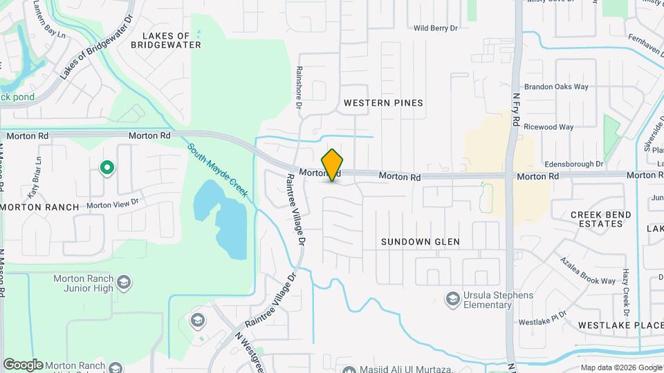 20603 Apache Lake Dr Map and Location Details