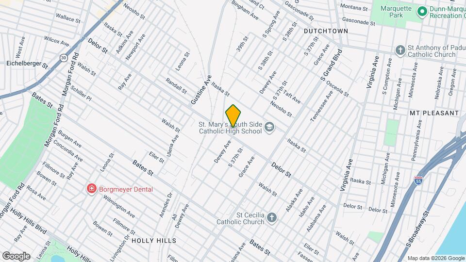 3765 Delor St Map and Location Details