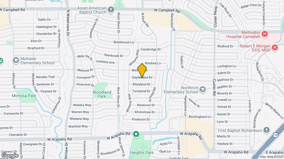 717 Gaylewood Dr Map and Location Details