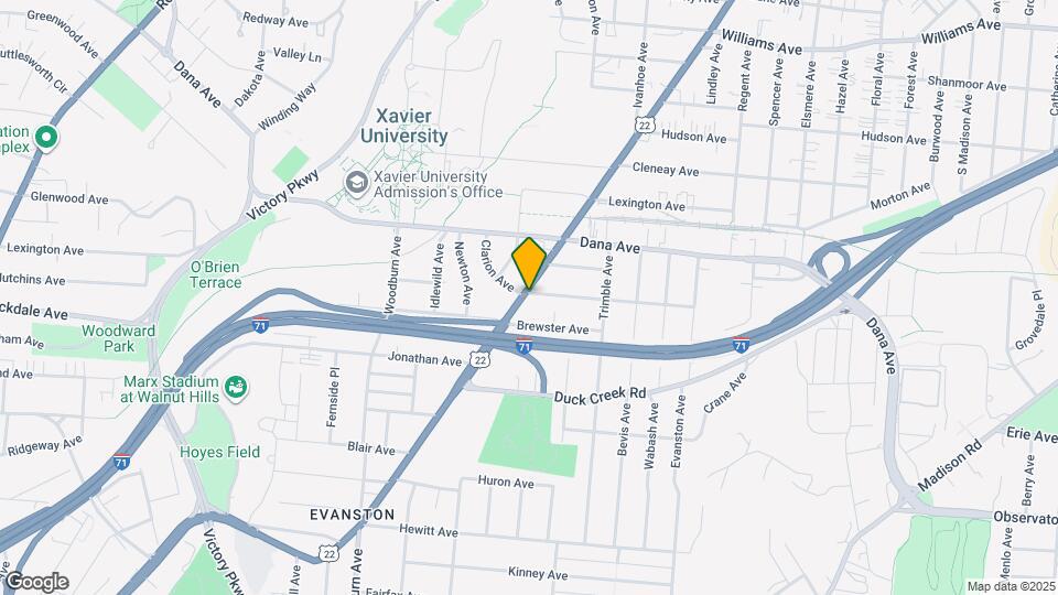 3570 Montgomery Rd Mapa y Detalles de la Ubicación