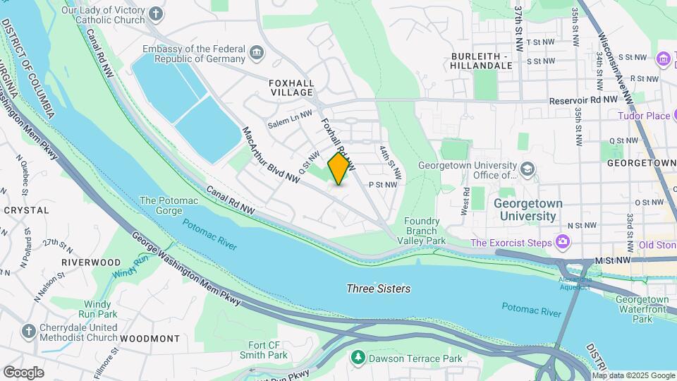 4465 MacArthur Blvd NW Map and Location Details