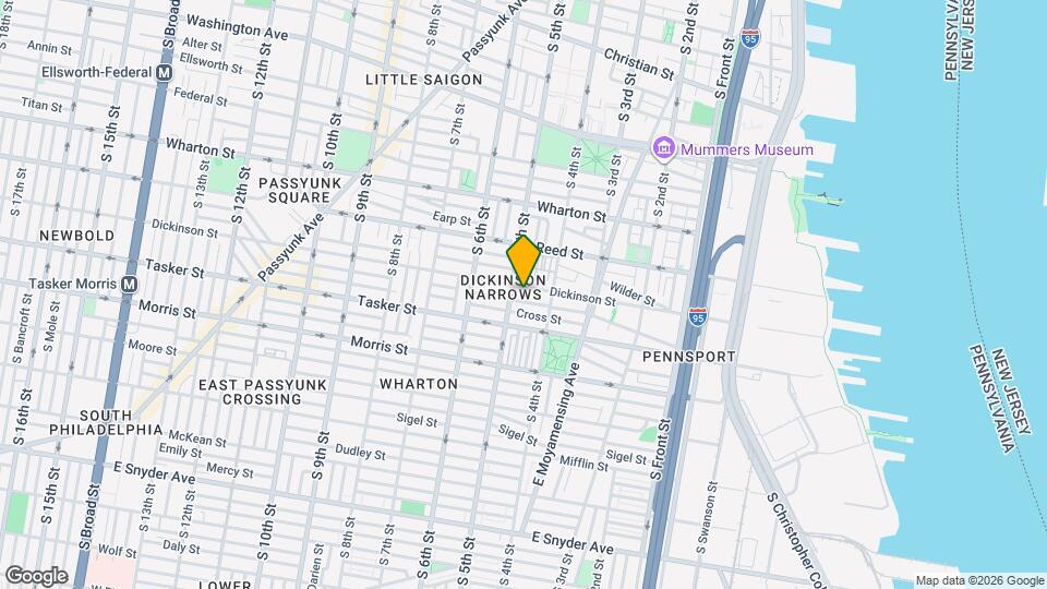 430 Dickinson St Map and Location Details