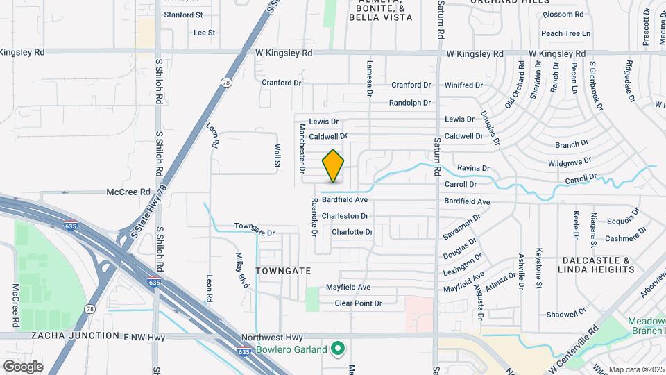 1810 Hemlock Dr Map and Location Details