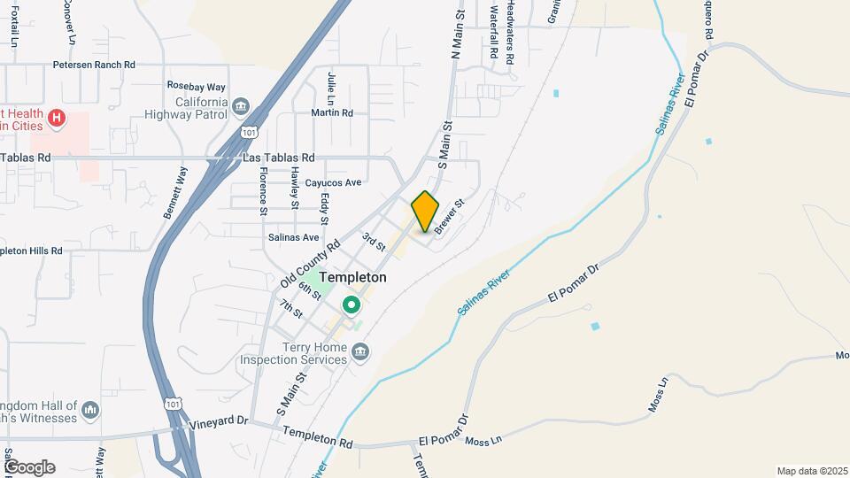 Templeton Mobile Home Park Map and Location Details