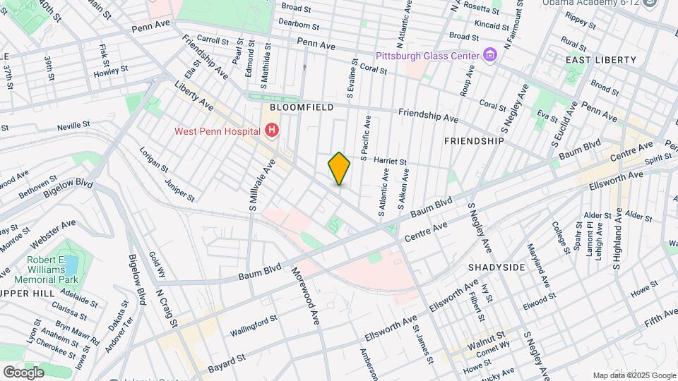 449 S Evaline St Mapa y Detalles de la Ubicación