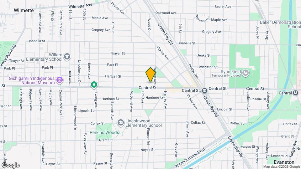 2311 Central St, Unit 2E Mapa y Detalles de la Ubicación