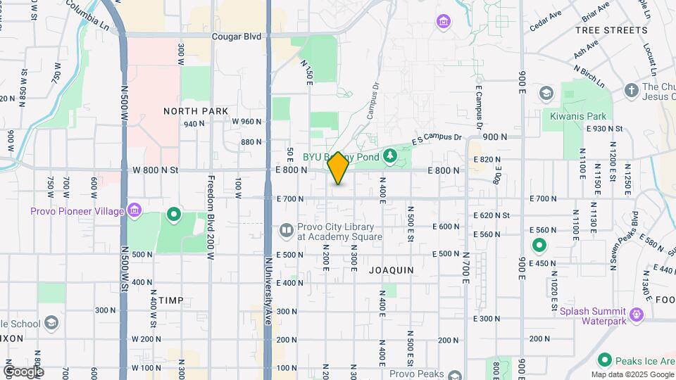University Park Apartments Map and Location Details