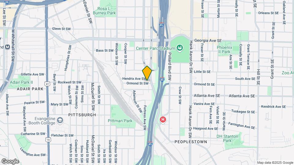 185 SW Ormond St Map and Location Details